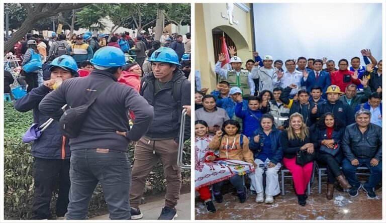 Principales demandas de los mineros informales en la mesa de diálogo ...